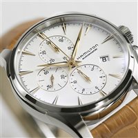 Orologio Hamilton Uomo Jazzmaster Auto Chrono in Acciaio H32586511 - H32586511